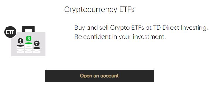 캐나다 비트코인 ETF 거래 계좌 만드는 곳