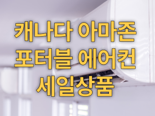 캐나다 아마존 포터블 에어컨 세일상품