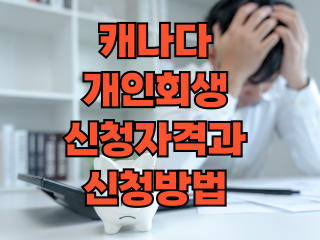 캐나다 개인회생 신청자격과 신청방법